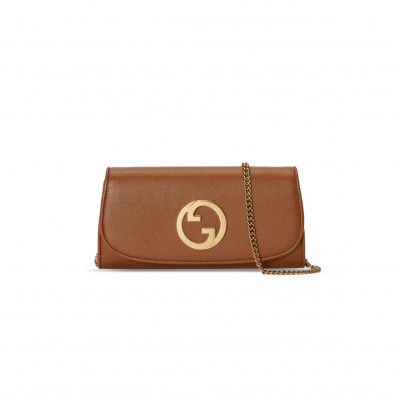 GUCCI BLONDIE WALLET ON CHAIN 725215 (21*10.5cm)